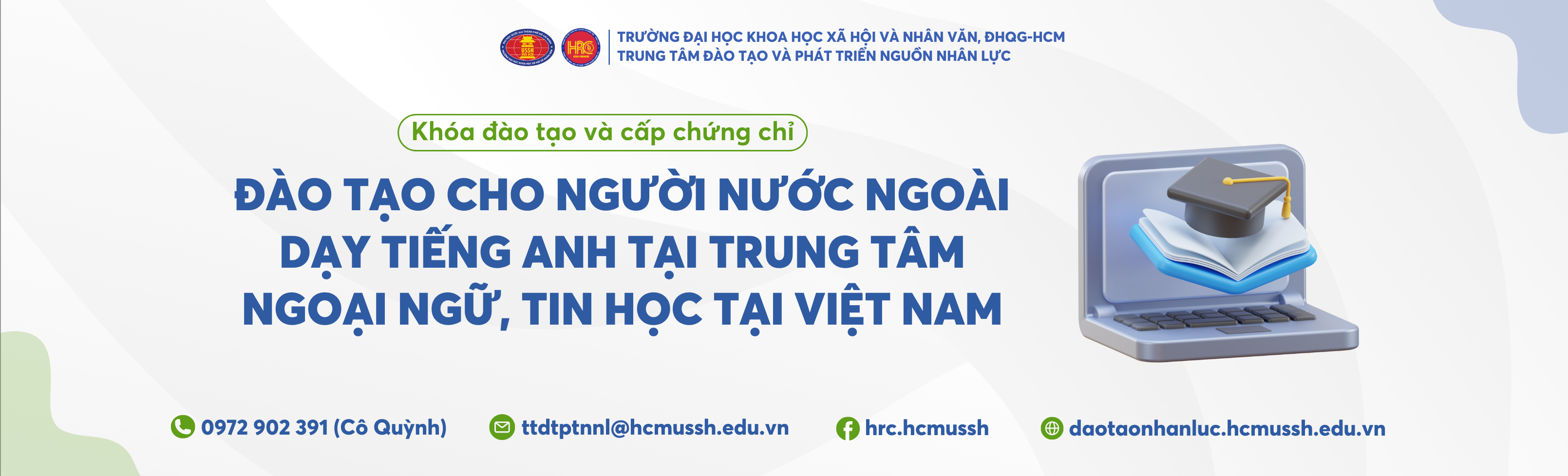 Đào tạo cho người nước ngoài dạy tiếng Anh tại trung tâm ngoại ngữ, tin học tại Việt Nam