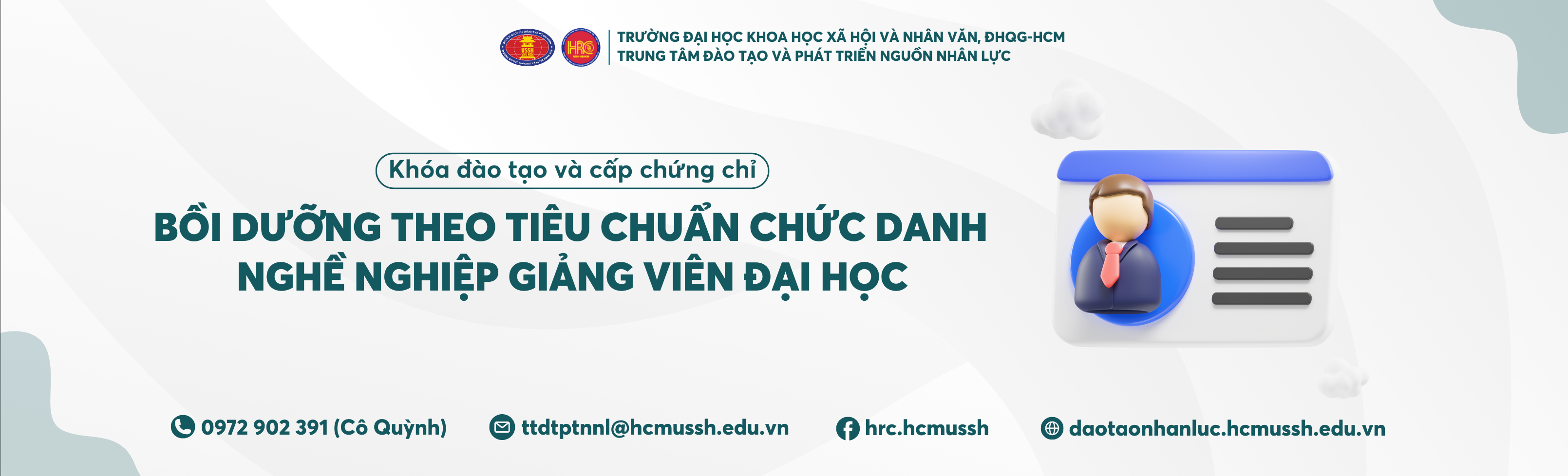 Bồi dưỡng theo tiêu chuẩn chức danh nghề nghiệp giảng viên đại học