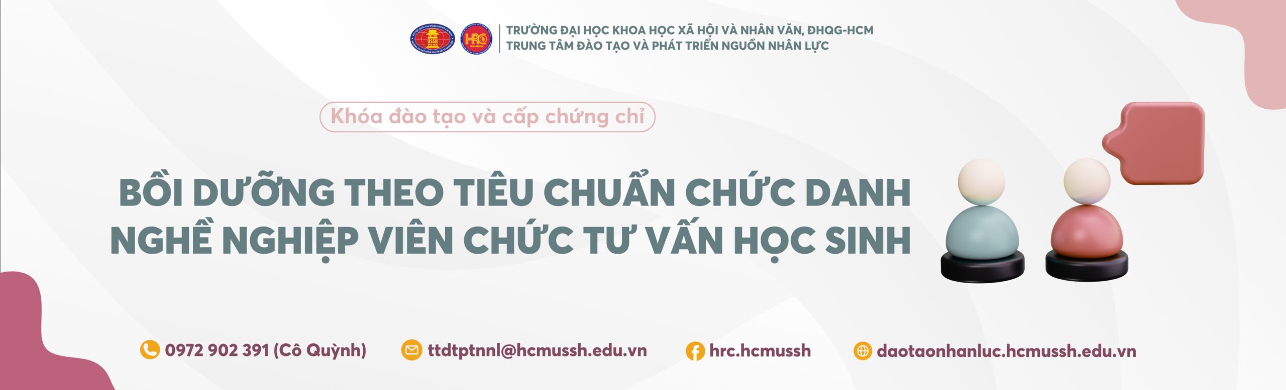 Bồi dưỡng theo tiêu chuẩn chức danh nghề nghiệp viên chức tư vấn học sinh