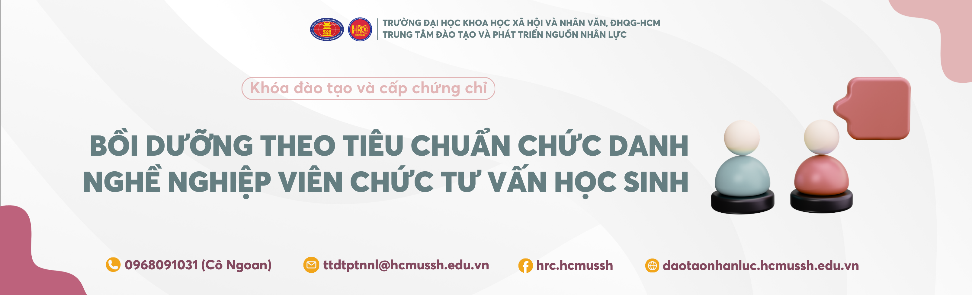 Bồi dưỡng theo tiêu chuẩn chức danh nghề nghiệp viên chức tư vấn học sinh